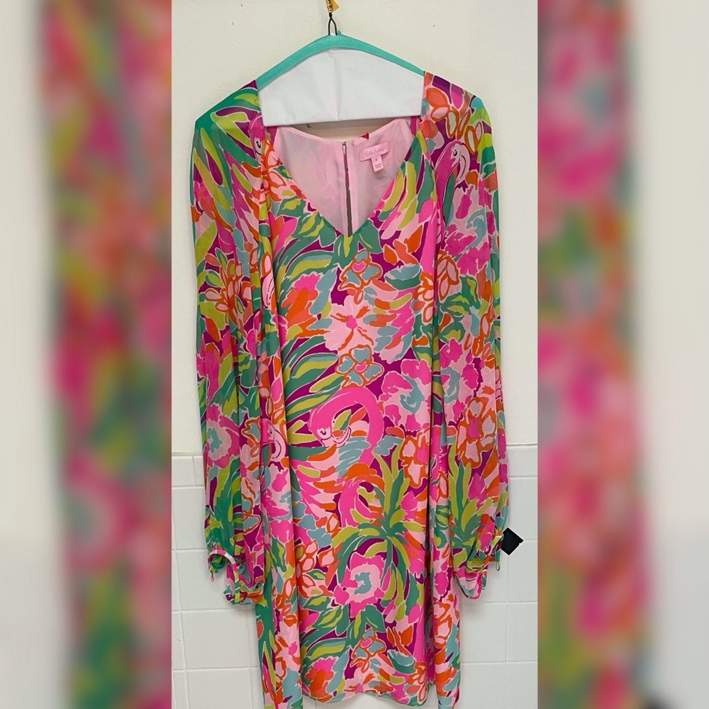 🌞 Beautiful Lilly cocktail dress. Worn once. 🌞